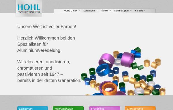 Vorschau von hohl-eloxieren.de, Hohl GmbH