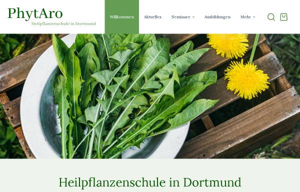 Vorschau von phytaro.de, Heilpflanzenschule Dortmund - PhyTaro