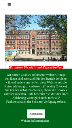 Vorschau der mobilen Webseite katharinenschule-esslingen.de, Katharinenschule