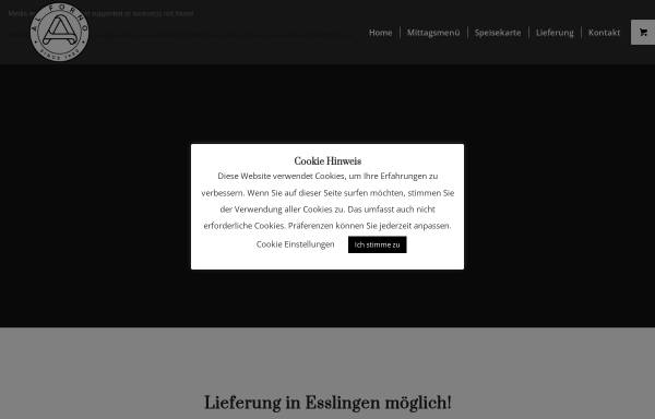 Vorschau von www.alforno-esslingen.de, Al Forno