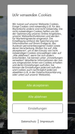 Vorschau der mobilen Webseite www.diekraeuterfrau.de, Wildkräuter- und Heilpflanzenschule Simone Schalk