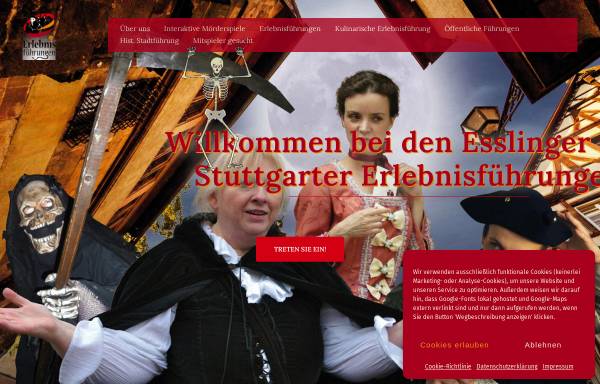 Vorschau von www.esslinger-erlebnisfuehrungen.de, Kultur Konsulting