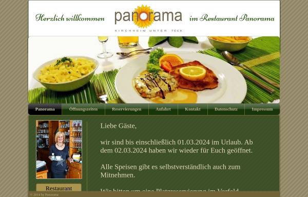 Vorschau von www.panorama-kirchheim.com, Restaurant Panorama