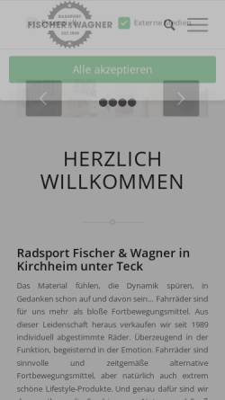 Vorschau der mobilen Webseite www.fischer-wagner.de, Fischer