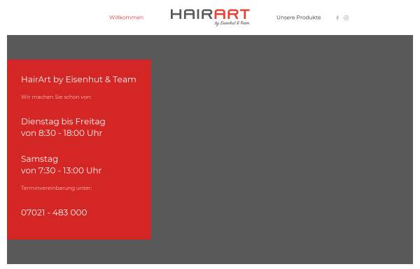Vorschau von www.hairart-team.de, Hairart
