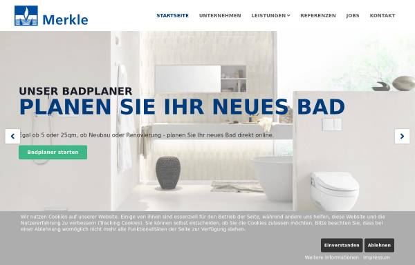 Vorschau von www.merkle-internet.de, Merkle GmbH