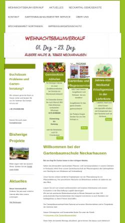 Vorschau der mobilen Webseite www.neckartal-gemuese.de, Gartenbau Thomas Hettinger - Gartenbaumschule Neckarhausen