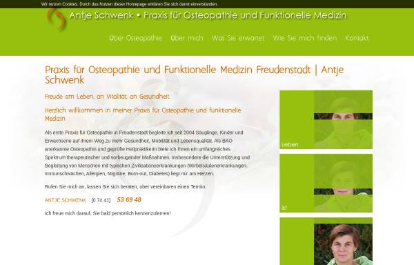 Vorschau von osteopathie-freudenstadt.de, Praxis für Osteopathie und Funktionelle Medizin
