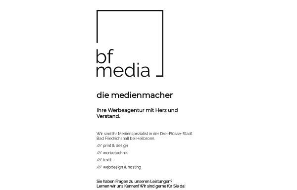 Vorschau von www.bf-media.de, Bf media GbR