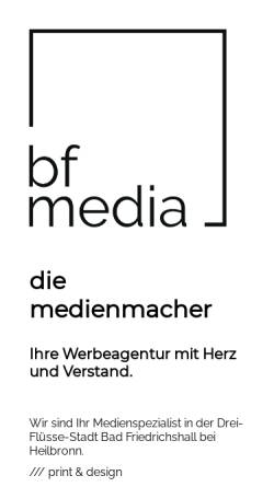 Vorschau der mobilen Webseite www.bf-media.de, Bf media GbR