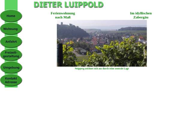 Vorschau von www.dieterluippold.de, Dieter Luippold Ferienwohnung