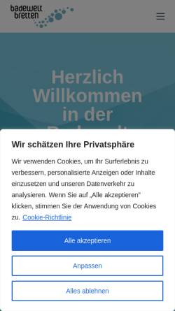 Bäderwelt Bretten - Hallenbad und Freibad