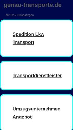 Genau Transporte