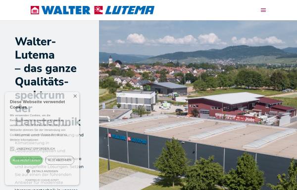 Vorschau von www.walter-lutema.de, Walter Lutema GmbH