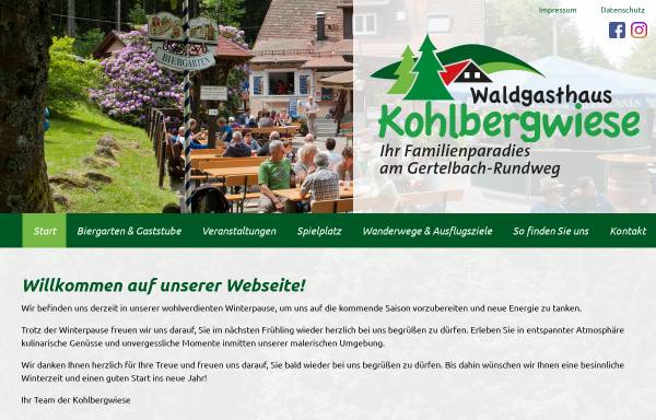 Waldgasthaus Kohlbergwiese