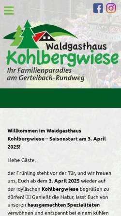 Waldgasthaus Kohlbergwiese