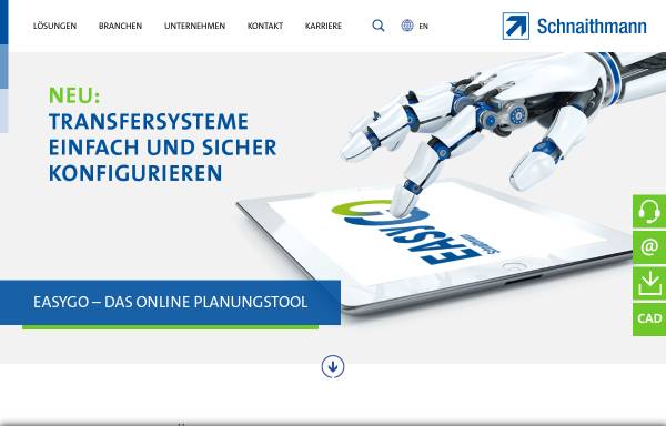 Vorschau von www.schnaithmann.de, Schnaithmann Maschinenbau GmbH