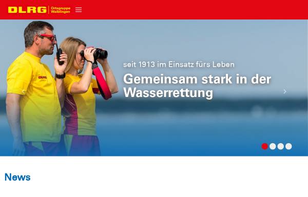 Vorschau von waiblingen.dlrg.de, DLRG Ortsgruppe Waiblingen
