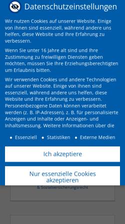 Vorschau der mobilen Webseite mackh-lang-rechtsanwaelte.de, Mackh | Lang Rechtsanwälte Partnerschaft mbB