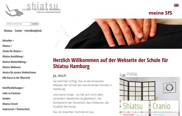 Vorschau von www.schule-fuer-shiatsu.de, Schule für Shiatsu Hamburg