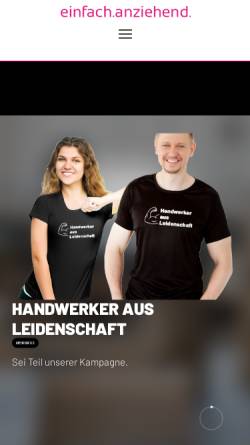 Vorschau der mobilen Webseite www.einfachanziehend.de, Einfach anziehend GbR