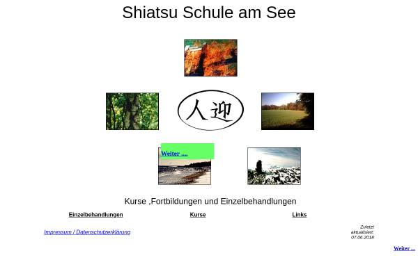 Vorschau von www.shiatsu-schule-am-meer.de, Shiatsu Schule am Meer
