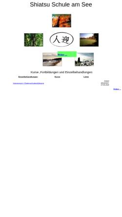 Vorschau der mobilen Webseite www.shiatsu-schule-am-meer.de, Shiatsu Schule am Meer