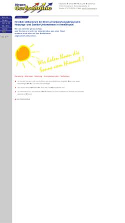 Vorschau der mobilen Webseite www.cerfontaine.to, Cerfontaine Heizung - Sanitär - Solar - Service
