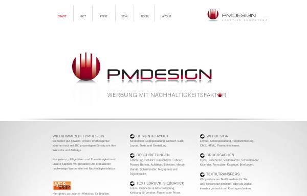 Vorschau von www.pmdesign-online.de, PMDesign