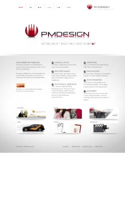 Vorschau der mobilen Webseite www.pmdesign-online.de, PMDesign