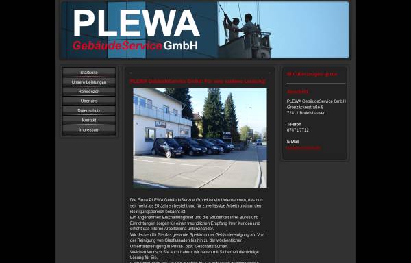 Vorschau von www.xn--plewa-gebudeservice-owb.de, PLEWA GebäudeService GmbH