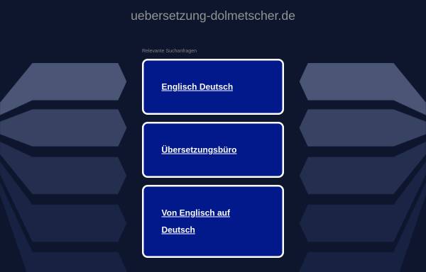 Vorschau von www.uebersetzung-dolmetscher.de, Übersetzungsbüro BW - G. Everding