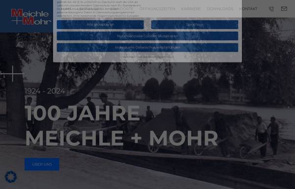 Vorschau von www.meichle-mohr.de, W. Holpp Betonwaren GmbH & Co. KG