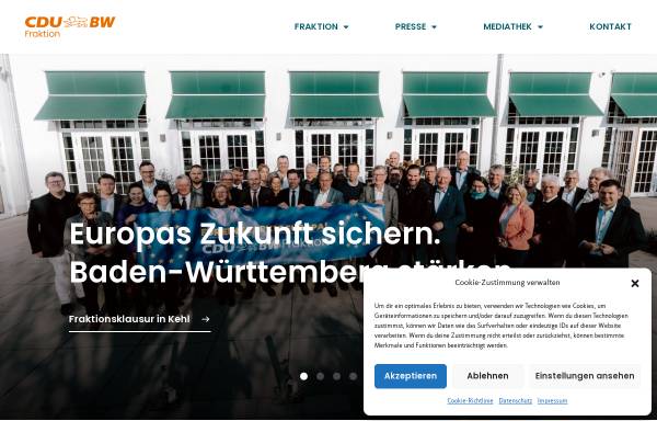 Vorschau von fraktion.cdu-bw.de, CDU-Fraktion im Landtag von Baden-Württemberg