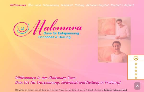 Vorschau von www.malemara-massagen.de, Waltraud Krütten