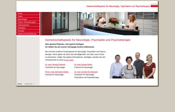 Vorschau von www.npi-freiburg.de, Gemeinschaftspraxis für Neurologie, Psychiatrie und Psychotherapie