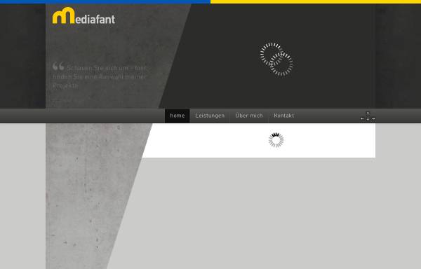 Vorschau von www.mediafant.de, Mediafant - Webdesign und -programmierung