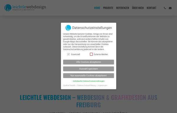 Vorschau von www.leichtle-webdesign.de, leichtle webdesign