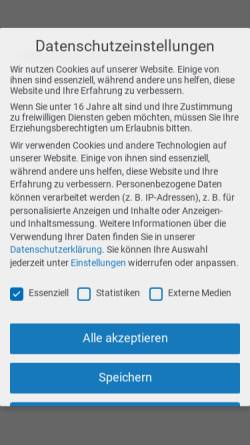 Vorschau der mobilen Webseite www.noll-freiburg.de, Georg Noll Werkzeugmaschinen GmbH