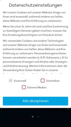 Vorschau der mobilen Webseite www.crc.de, Clean Room Consulting GmbH