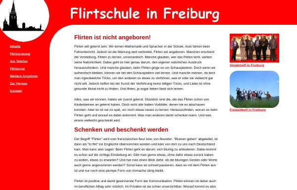 Vorschau von www.flirtschule-freiburg.de, Flirtschule Freiburg, Matthias Eipperle