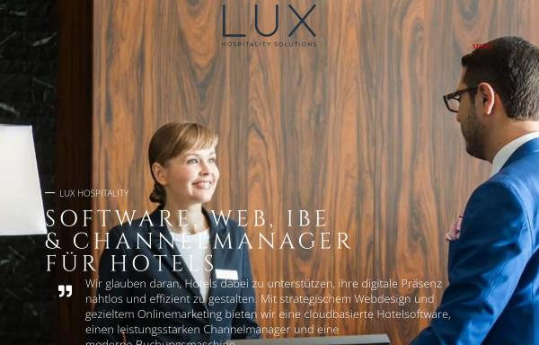 Vorschau von lux-hospitality.de, Web-Media Software Ltd.