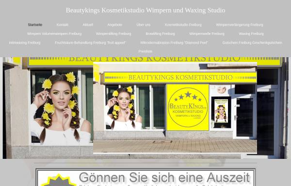 Vorschau von www.beautykings.de, Beautykings Kosmetik- und Nagelstudio, Jürgen Keil