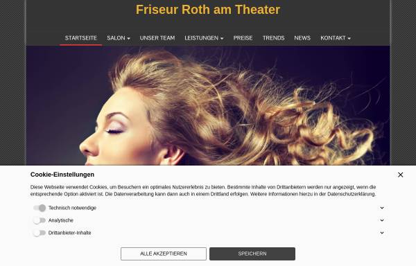 Vorschau von www.friseur-roth-freiburg.de, Modefriseur Dirk Roth