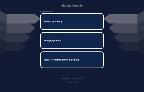 Vorschau von www.dieputzfirma.de, Die Putzfirma Gebäudereinigung und Hausmeisterservice