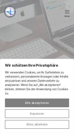 Vorschau der mobilen Webseite www.webdesigner-hd.de, Ott Marketing Agentur - Webdesign mit WordPress