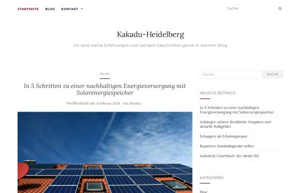 Vorschau von www.kakadu-heidelberg.de, KAKADU Art und Design