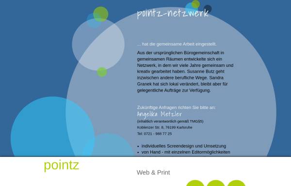 Vorschau von www.pointz.de, Pointz, Angelika Metzler