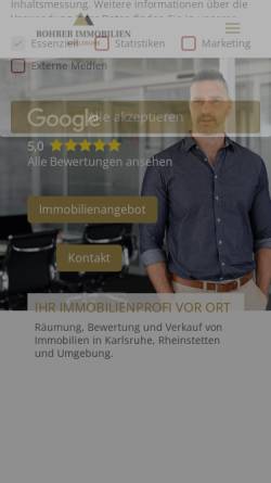 Vorschau der mobilen Webseite www.rohrer-entsorgung.de, Patrick Rohrer Entsorgung