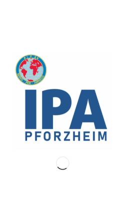 Vorschau der mobilen Webseite www.ipa-pforzheim.de, IPA-Verbindungsstelle Pforzheim